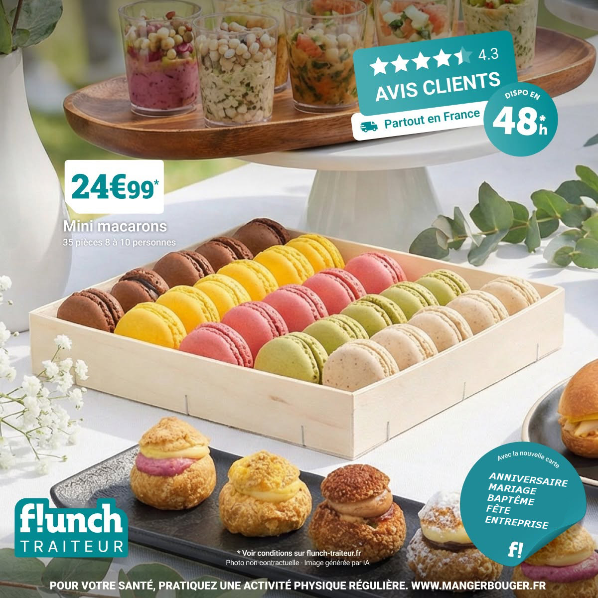 Flunch Traiteur Gâteaux